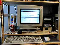 my computer setup at school